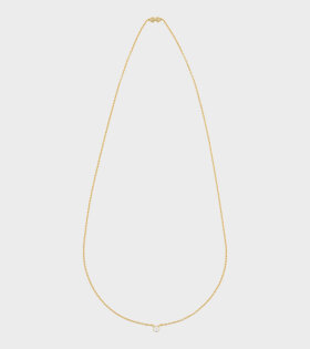 Oda Floating Necklace Gold