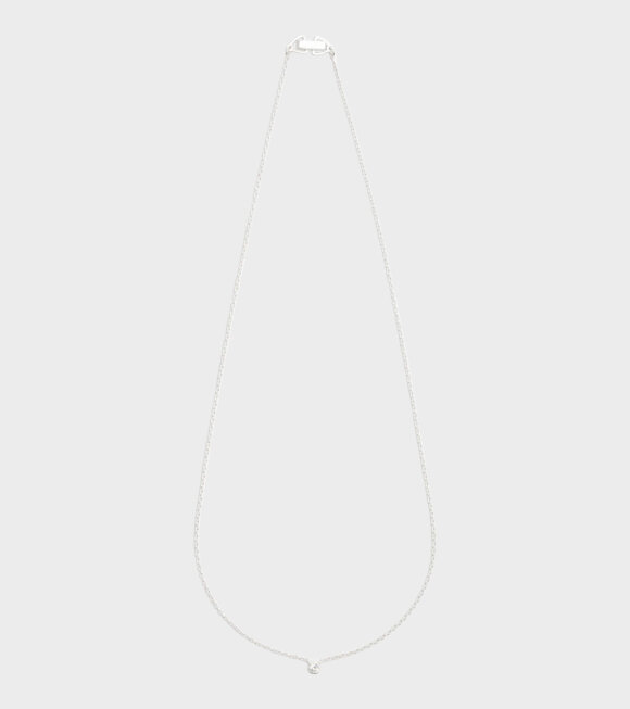 Ragbag - Oda Floating Necklace Silver