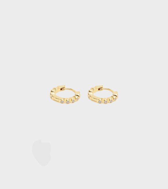 Ragbag - Oda Mini Hoops Gold