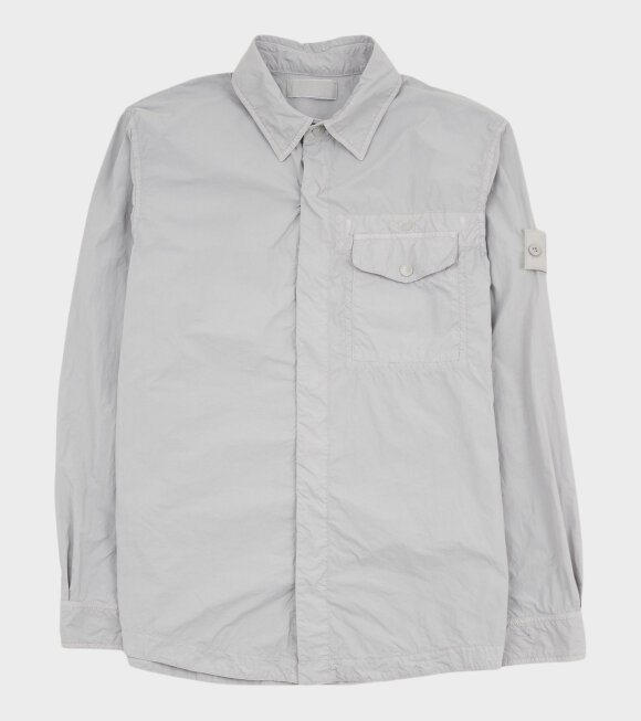 Stone Island - Ghost Nylon Crinkle Overshirt Grey