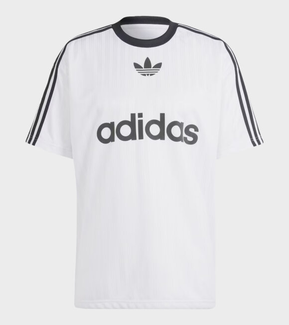 Adidas  - Adicolor Poly Tee White/Black