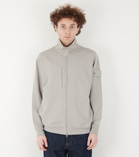 Ghost High Neck Zipper Grey