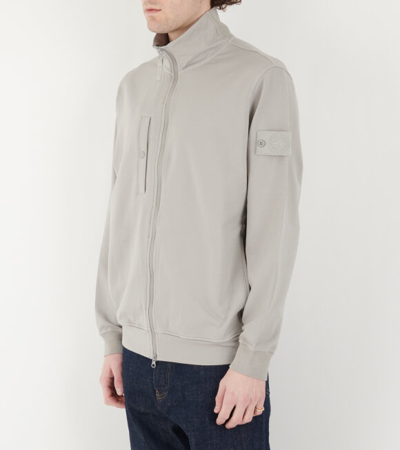 Stone Island - Ghost High Neck Zipper Grey