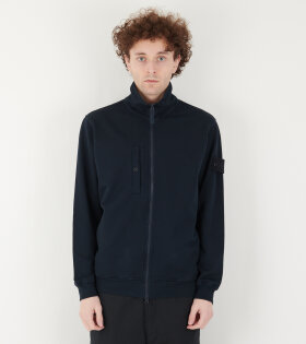 Ghost High Neck Zipper Navy