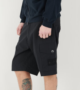 Ghost Bermuda Cotton Shorts Black