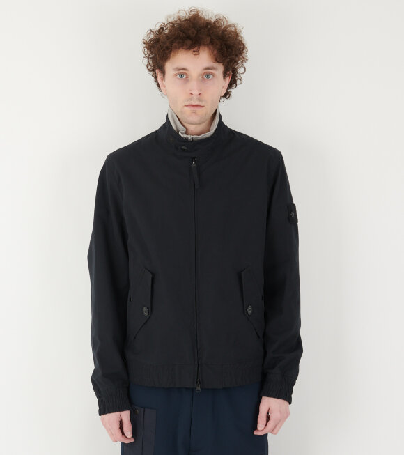 Stone Island - Ghost Weatherproof Cotton Canvas Jacket Black