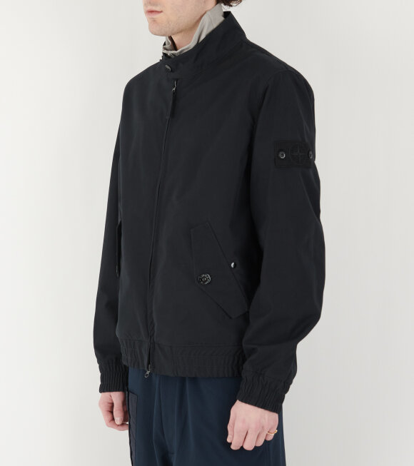 Stone Island - Ghost Weatherproof Cotton Canvas Jacket Black