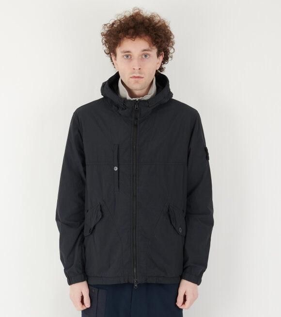 Stone Island - Ghost Nylon Smerigliato Jacket Black