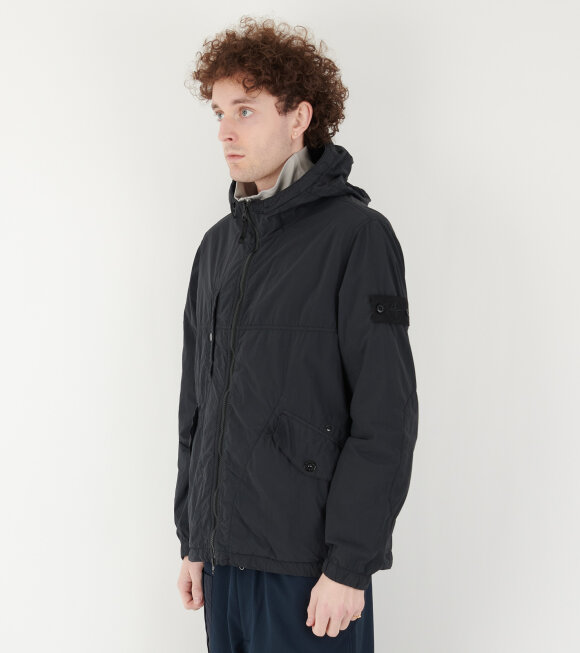 Stone Island - Ghost Nylon Smerigliato Jacket Black