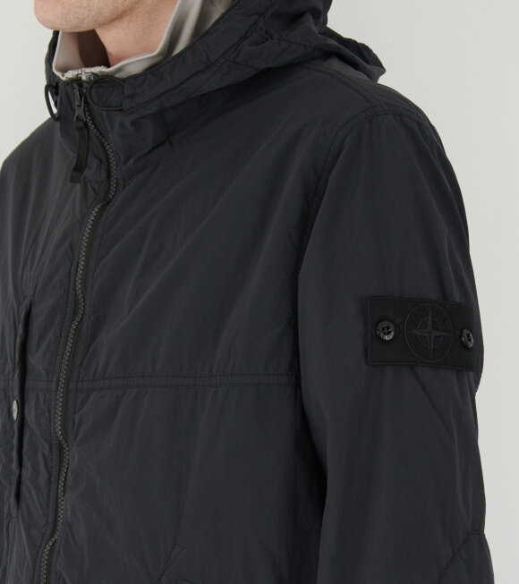 Stone Island - Ghost Nylon Smerigliato Jacket Black