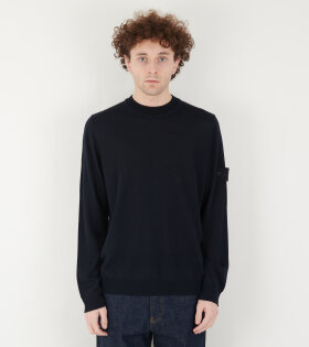 Ghost Lightweight Wool Knit Navy