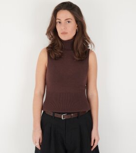 Amber Vest Brown