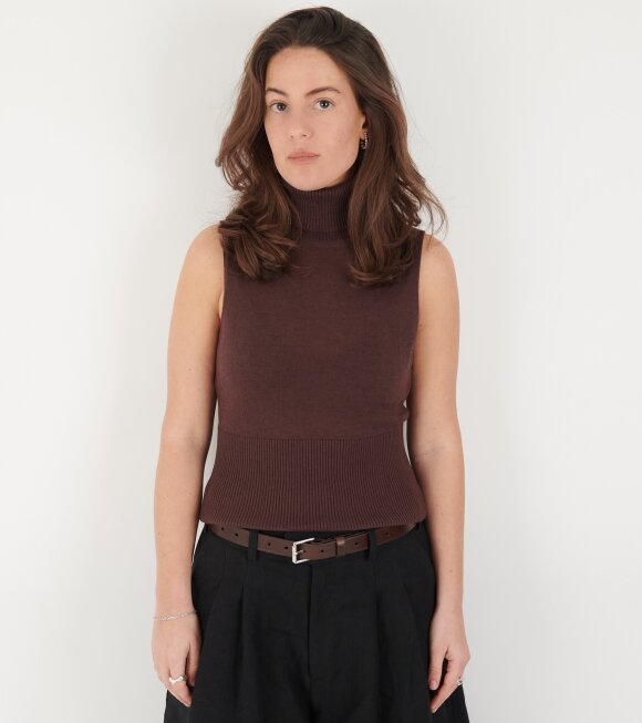 Kernemilk - Amber Vest Brown