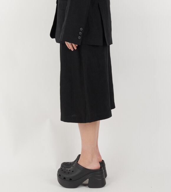 AF Agger - Linen Culottes Black