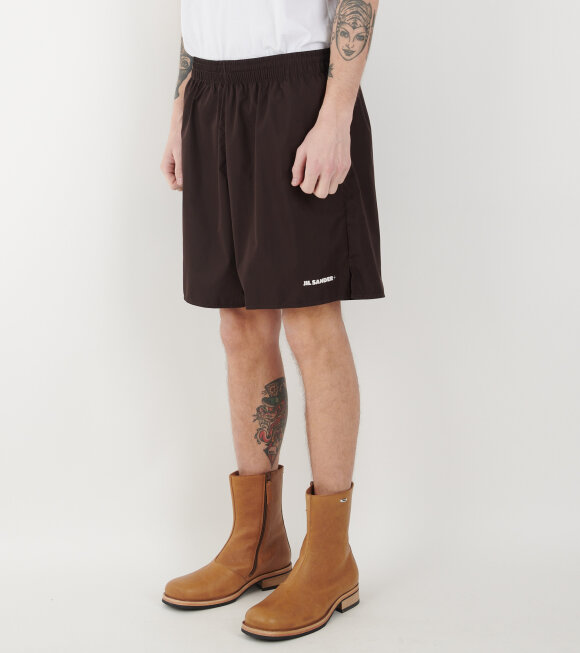 Jil Sander - Logo Shorts Ganache