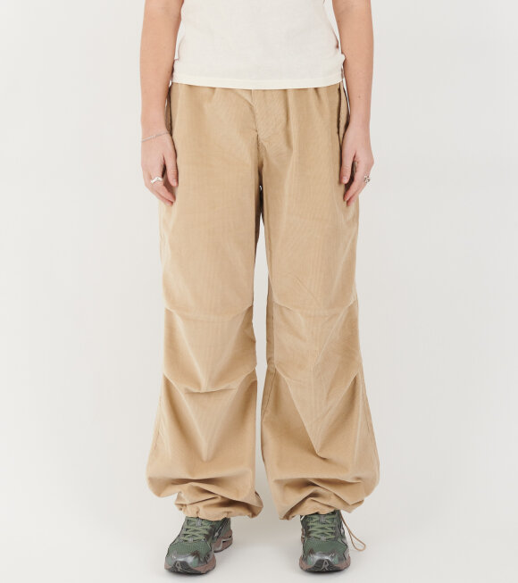 AF Agger - Corduroy Ufo Pants Beige