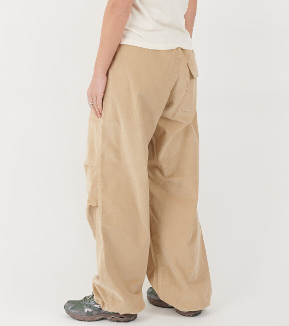 AF Agger - Corduroy Ufo Pants Beige