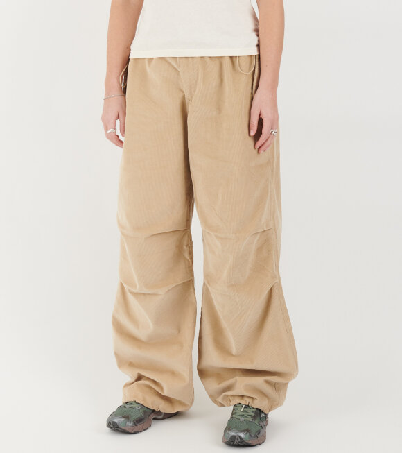 AF Agger - Corduroy Ufo Pants Beige