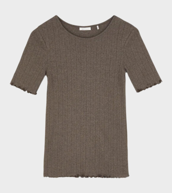 Skall Studio - Edie Tee Brown Melange