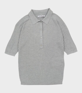 Polo Silk T-shirt Grey