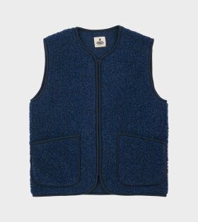 Zip Vest Blue