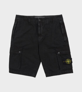 Cargo Patch Shorts Black