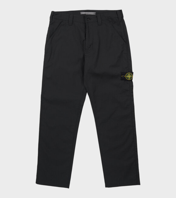 Stone Island - Classic Cotton Pants Black