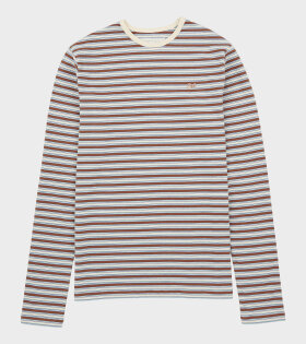 ERL - Unisex Striped Long Sleeve T-shirt Brown