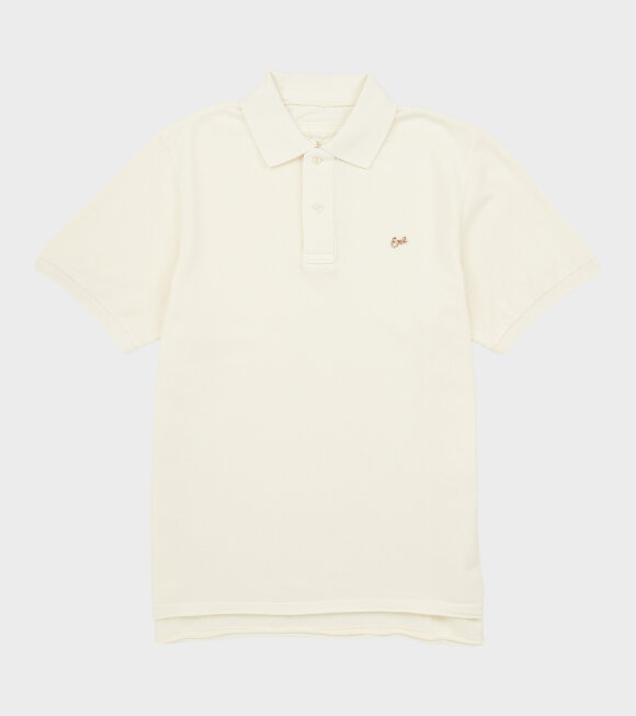 ERL - Script Polo T-shirt Off-white