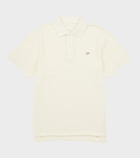 Script Polo T-shirt Off-white