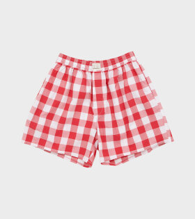 ERL - Unisex Gingham Boxers Red