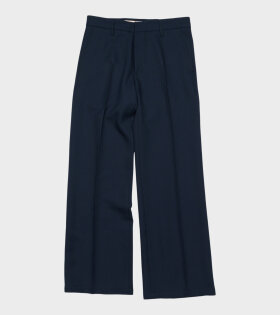 Sune Tailored Bootcut Trousers Navy