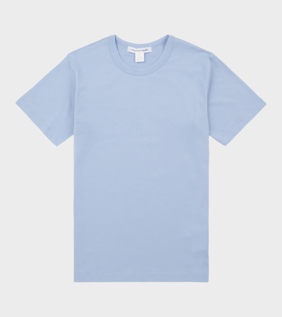 Comme des Garcons Shirt - Back Logo T-shirt Light Blue