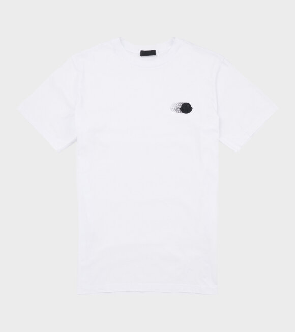 Moncler - Faded Logo Motif T-shirt White