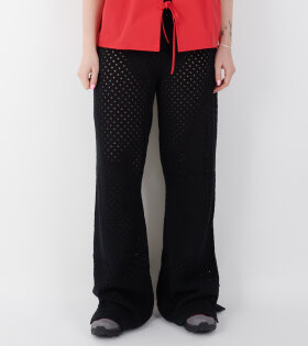 Aveline Knit Pants Black