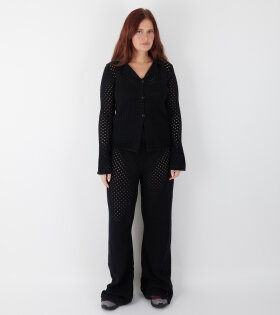 Bernadette Knit Shirt Black