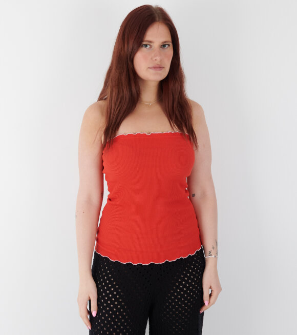 OperaSPORT - Rosette Seamless Tube Top Red