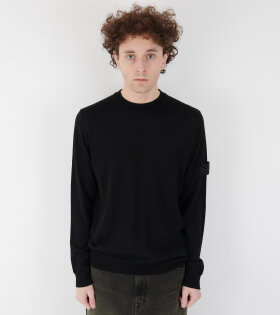 Ghost Lightweight Wool Knit Black