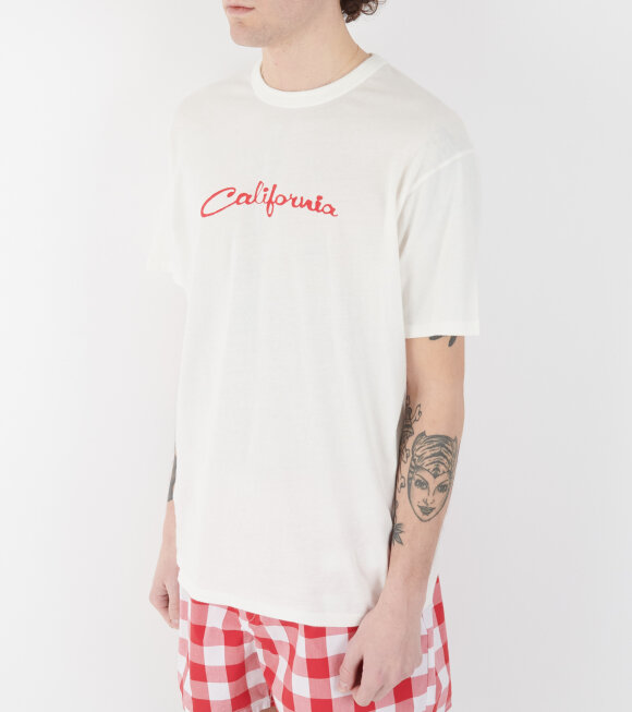 ERL - California Signature T-shirt White