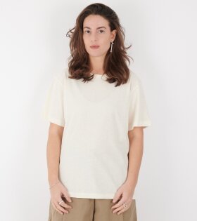 Circular State Tee Pure Ecru