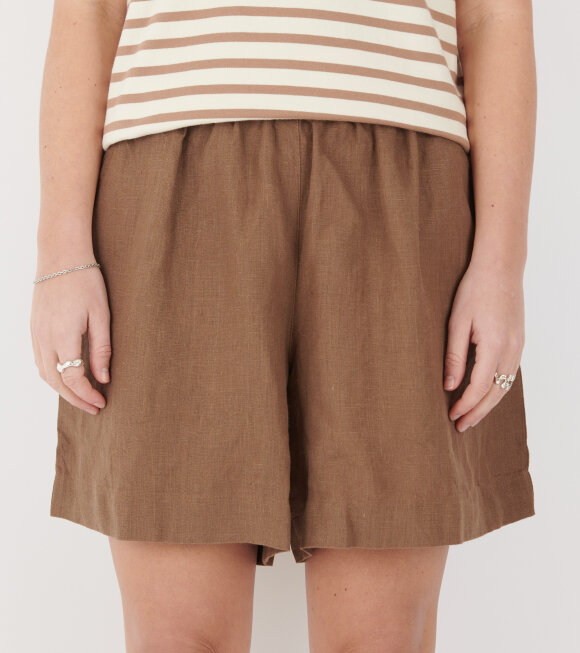 Skall Studio - Edgar Shorts Ceder Brown