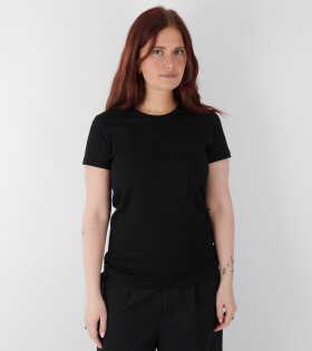 Cotton Logo T-shirt Black