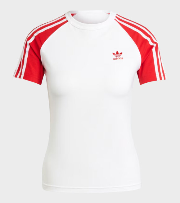 Adidas  - Slim Tee White/Betsca