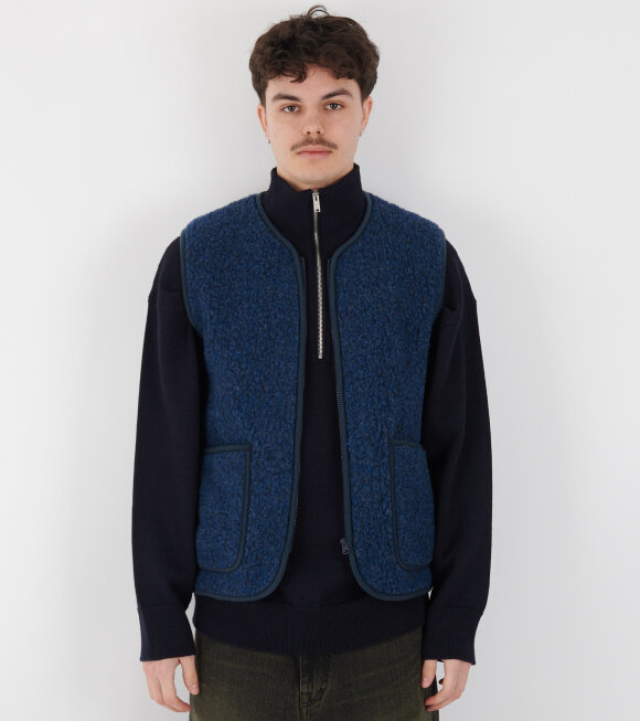 Coldbreaker - Zip Vest Blue