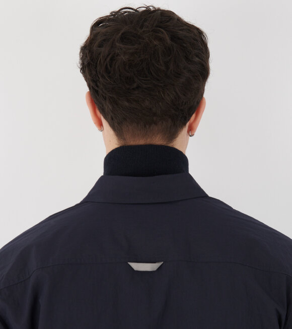 Norse Projects - Silas Tech Poplin Shirt 2.0 Dark Navy