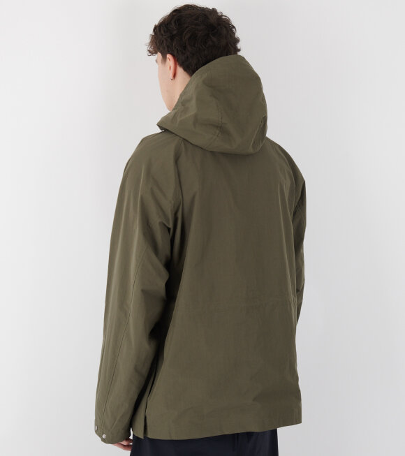 Norse Projects - Herluf Tech Poplin Jacket Ivy Green