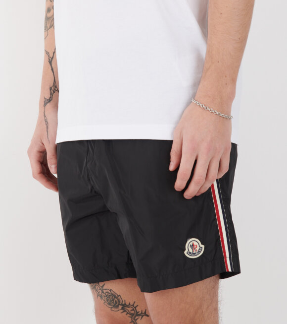 Moncler - Tricolor Swim Shorts Black