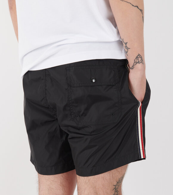 Moncler - Tricolor Swim Shorts Black