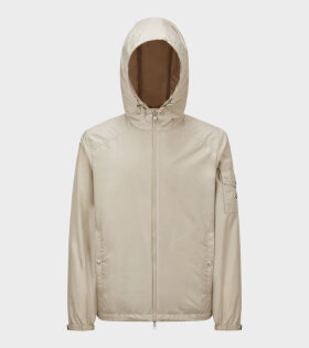 Etiache Hooded Rain Jacket Light Beige