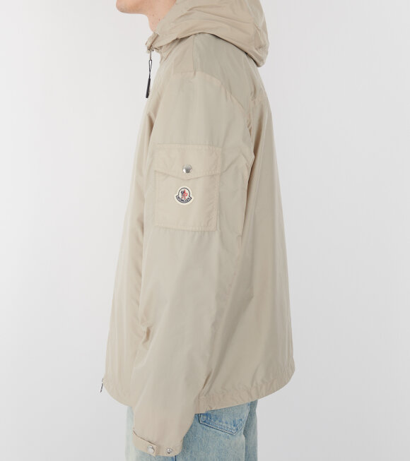 Moncler - Etiache Hooded Rain Jacket Light Beige